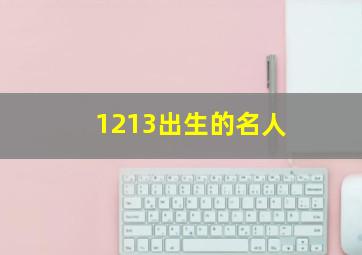 1213出生的名人