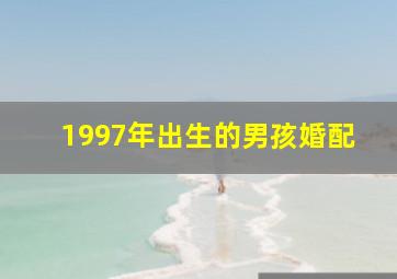 1997年出生的男孩婚配