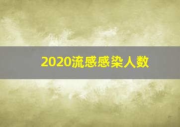 2020流感感染人数