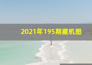 2021年195期藏机图