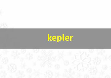 kepler