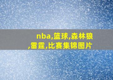 nba,篮球,森林狼,雷霆,比赛集锦图片