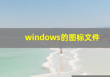 windows的图标文件