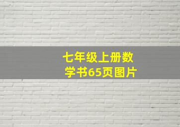 七年级上册数学书65页图片