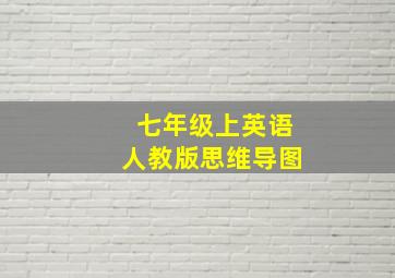 七年级上英语人教版思维导图