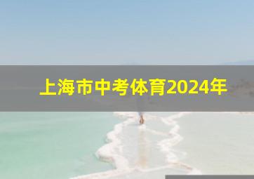 上海市中考体育2024年