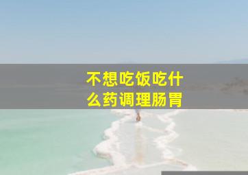 不想吃饭吃什么药调理肠胃