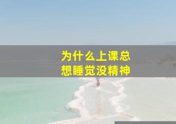 为什么上课总想睡觉没精神