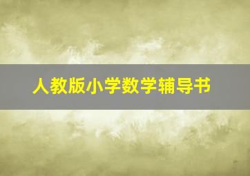 人教版小学数学辅导书