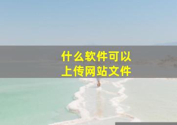 什么软件可以上传网站文件