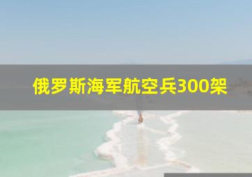 俄罗斯海军航空兵300架