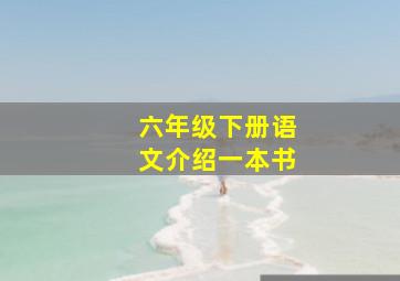 六年级下册语文介绍一本书