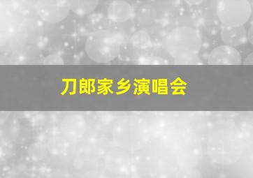 刀郎家乡演唱会