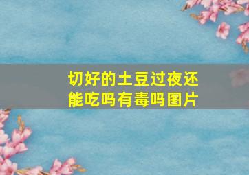 切好的土豆过夜还能吃吗有毒吗图片