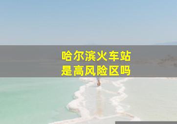 哈尔滨火车站是高风险区吗