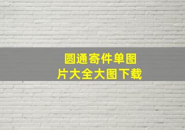 圆通寄件单图片大全大图下载