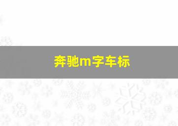 奔驰m字车标