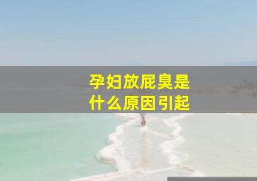 孕妇放屁臭是什么原因引起