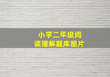 小学二年级阅读理解题库图片