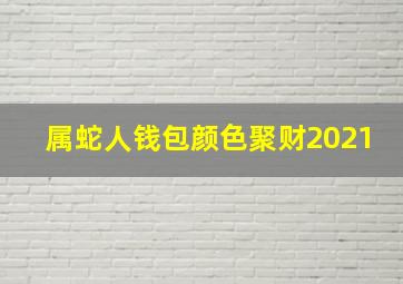 属蛇人钱包颜色聚财2021