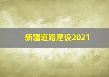 新疆道路建设2021