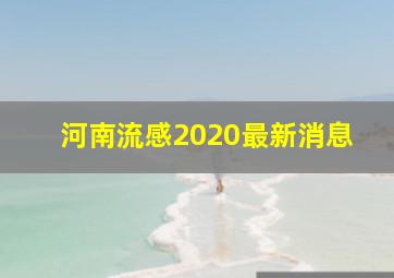 河南流感2020最新消息