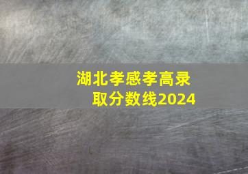 湖北孝感孝高录取分数线2024