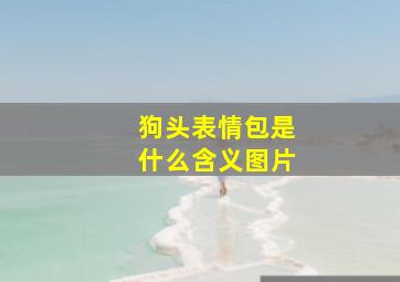 狗头表情包是什么含义图片