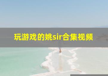 玩游戏的姚sir合集视频