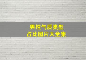 男性气质类型占比图片大全集