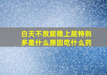 白天不放屁晚上屁特别多是什么原因吃什么药