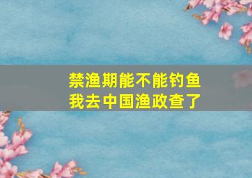 禁渔期能不能钓鱼我去中国渔政查了