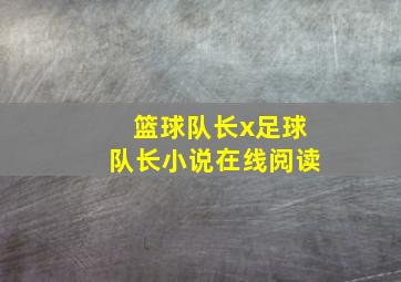 篮球队长x足球队长小说在线阅读