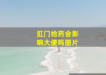 肛门给药会影响大便吗图片