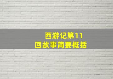 西游记第11回故事简要概括