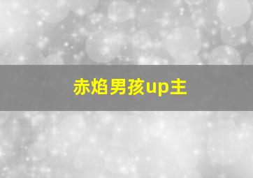 赤焰男孩up主