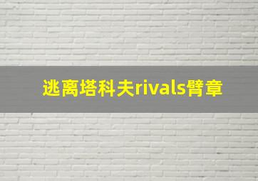 逃离塔科夫rivals臂章