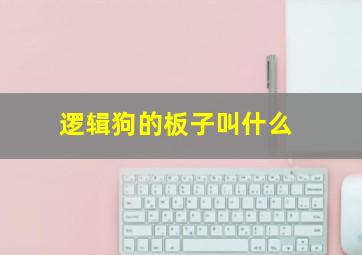 逻辑狗的板子叫什么