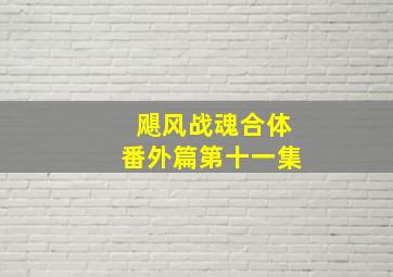 飓风战魂合体番外篇第十一集