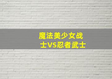 魔法美少女战士VS忍者武士